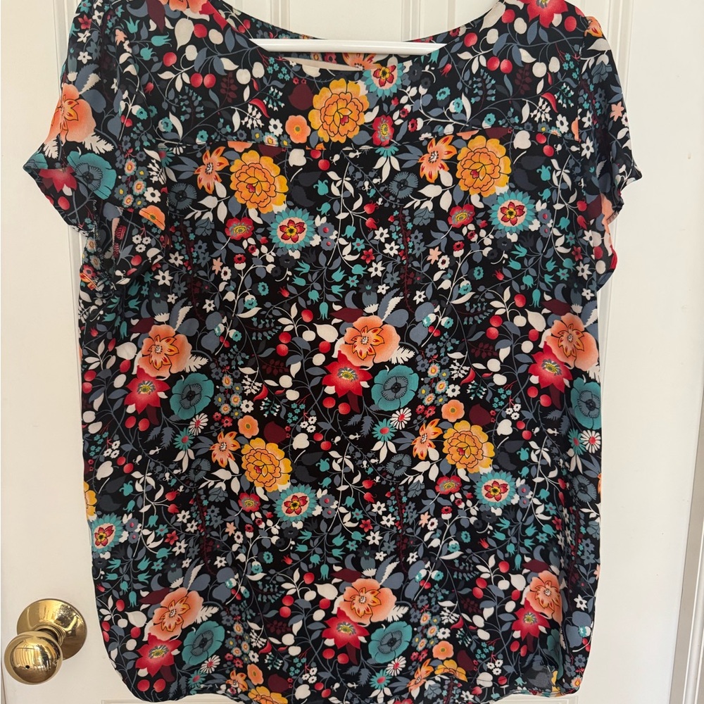 Floral Print Women's Top
